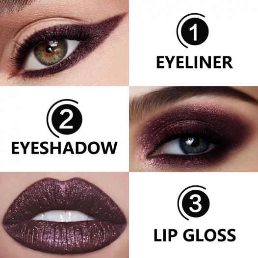 Pearl Bright Lipstick Waterproof, Durable, Whitening, Color Preserving, Black Red, Cool Lipstick Cosmetics