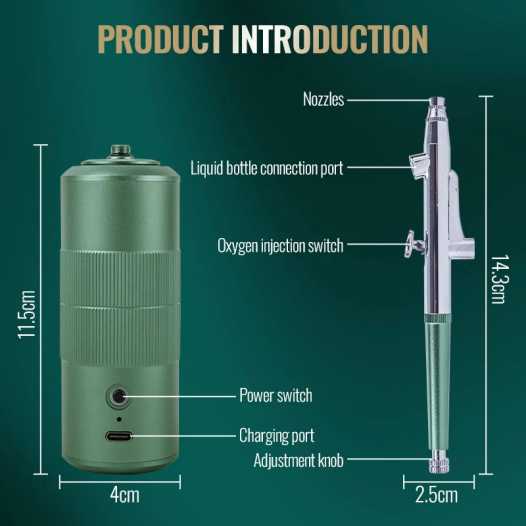 Professional Nano Spray Oxygen Facial Machine for Deep Hydration & Makeup Application – Portable Home Beauty Device LESEN