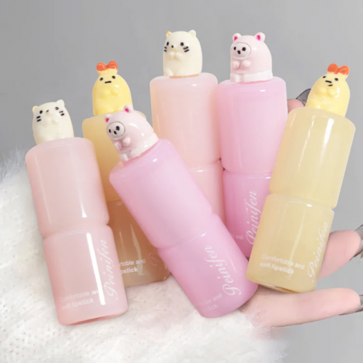 Cat, Bear and Dog Moisturizing Lipstick, Lasting, Smooth and Nourishing Lip Care Product