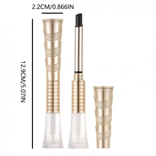 3-Color 2-in-1Moisturizing Lip Gloss Lip Oil, Light Fit, Breathable, Delicate, Long-Lasting and Portable
