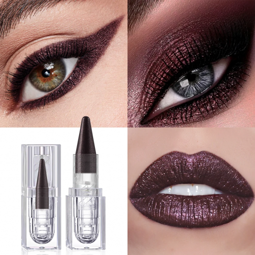 Pearl Bright Lipstick Waterproof, Durable, Whitening, Color Preserving, Black Red, Cool Lipstick Cosmetics
