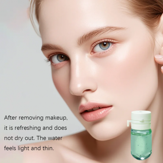 20 Capsules of Green Cleansing Oil for Quick Removal, Refreshing, Emulsifying and Dissolving, Portable