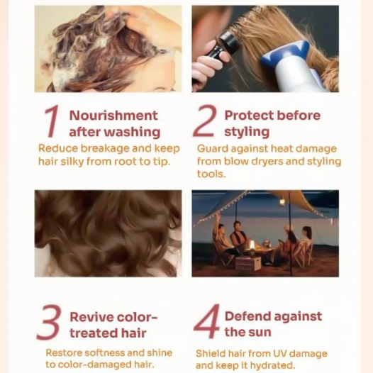 Twenty gentle hair care essential oils - nourishing, moisturizing, long-lasting, easy to absorb, and convenient to carry